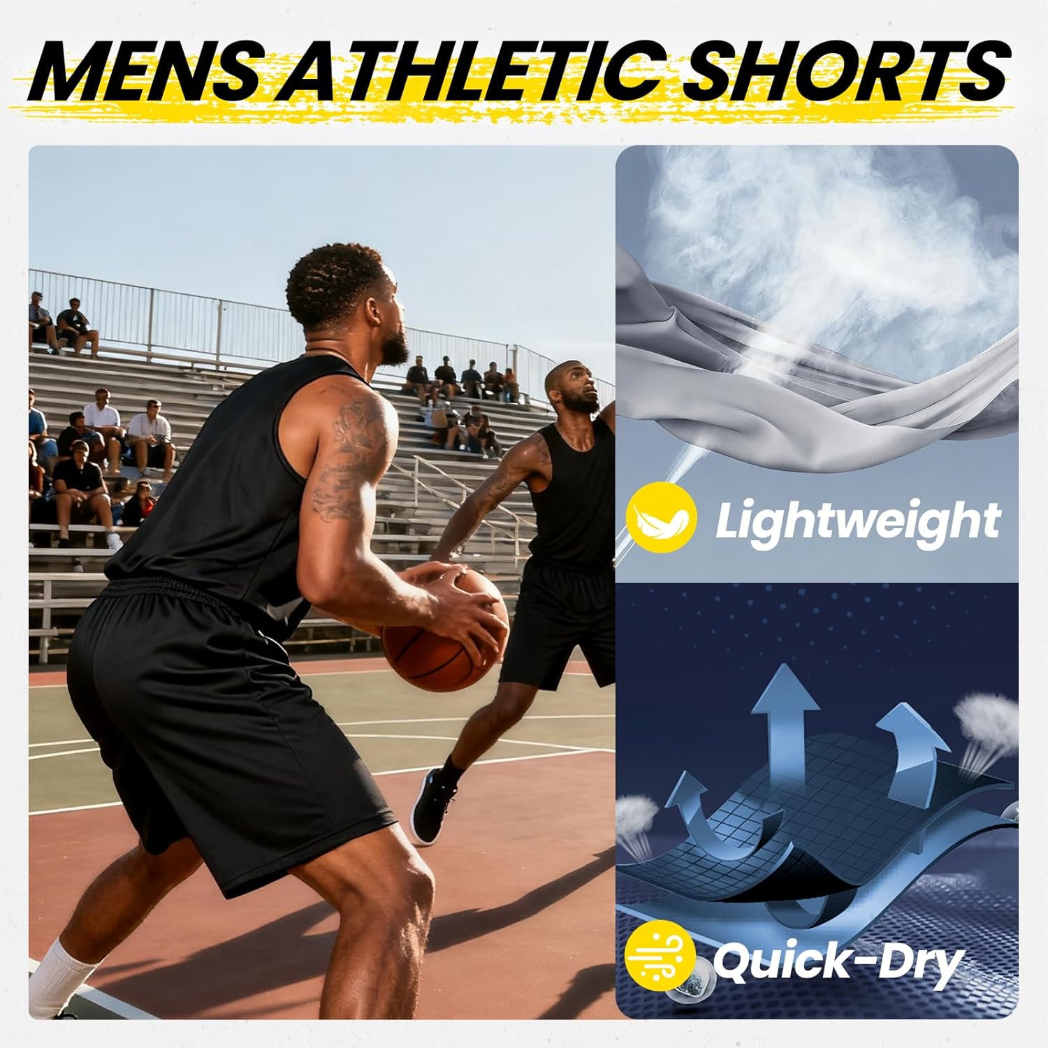 Comfy Men's Athletic Shorts