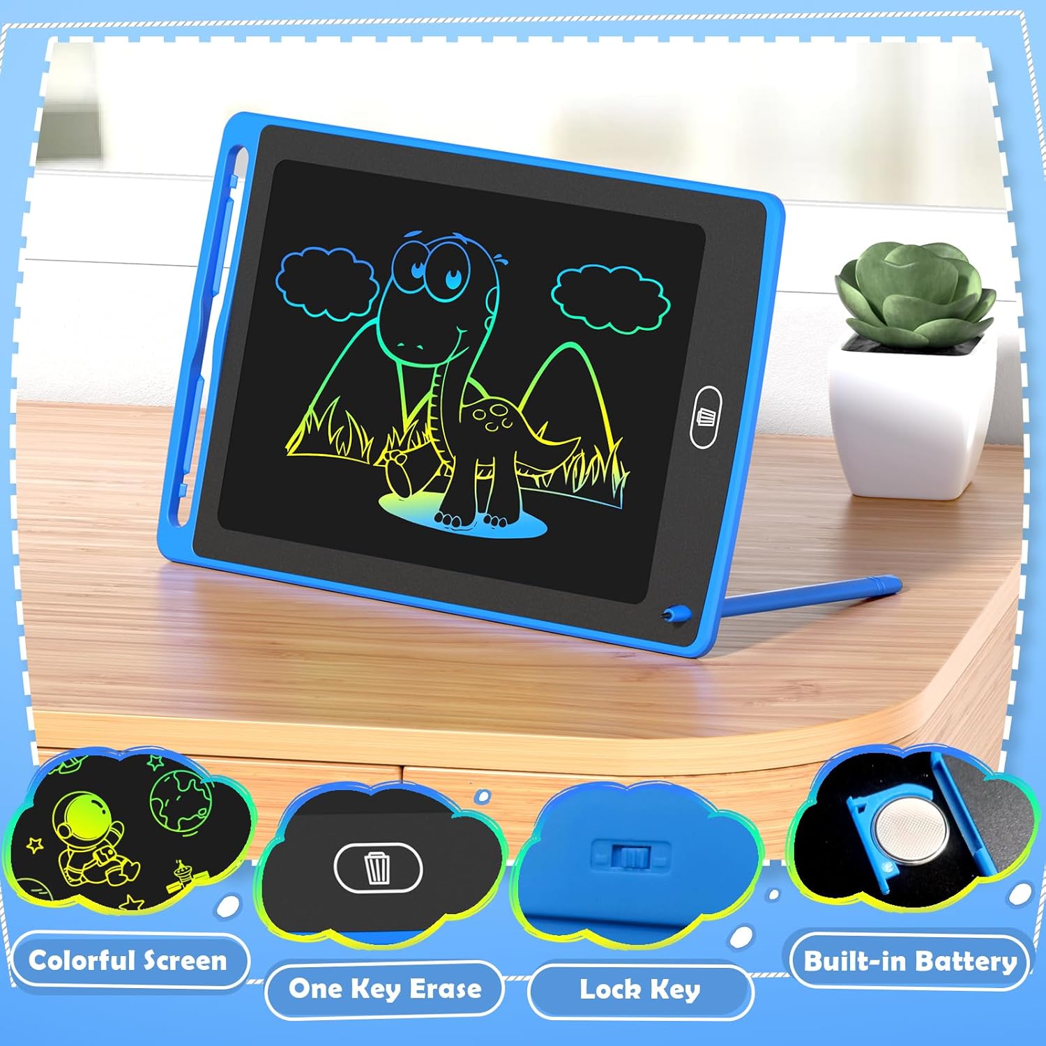 Colorful Kids Doodle Board