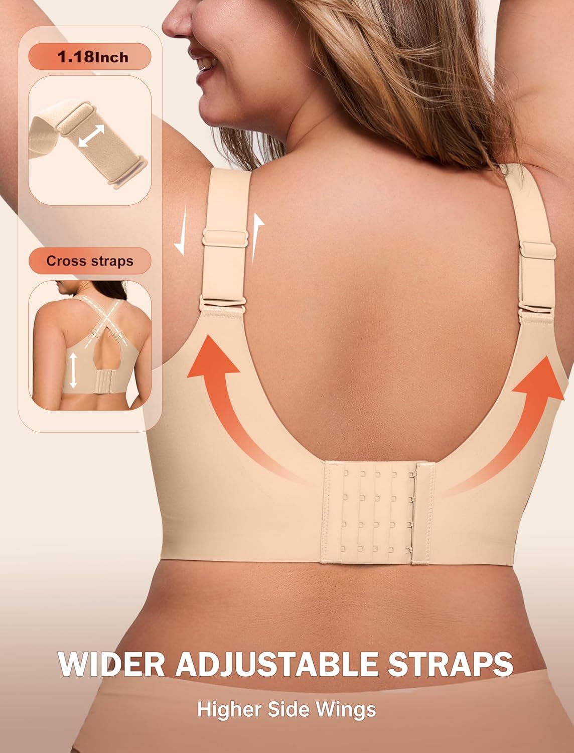 ComfortBoost Seamless Push-Up Bra