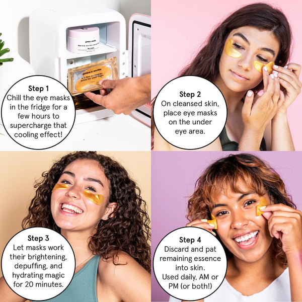 Gold Glow Under Eye Patches